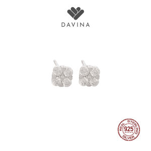 DAVINA Ladies Pierle Earrings Sterling Silver 925 - Anting Wanita Perak S925 Tusuk