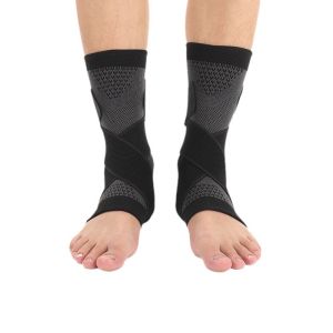 ผ้าพันข้อเท้าสำหรับเล่นกีฬากลางแจ้ง ผ้าพันข้อเท้าแบบรัดแน่น ผ้าพันข้อเท้าแบบรัดแน่น ปลอกแขนพยุงให้ความอบอุ่น เอ็นฝ่าเท้า ผ้าพันข้อเท้าสำหรับเล่นกีฬา
