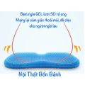 Đệm ghế đàn hồi Gel Silicon 2 lớp 3D lót ghế văn phòng, đệm ghế ô tô silicon 3D 2 lớp thiết kế tổ ong thoáng khí, đàn hồi êm ái, ngồi lâu không mỏi. 