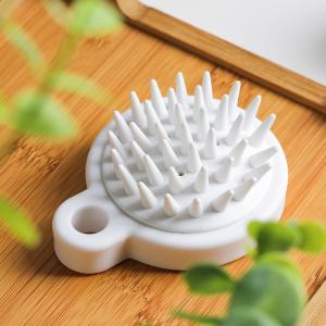 Sikat Pijat Kulit Kepala Silikon Anti Rontok / Scalp Massager Shampoo Brush