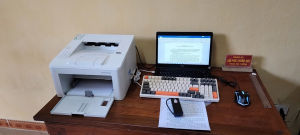 Máy In HP LaserJet Pro M203dn in nét đẹp bền  mực dễ thay  giá mực rẻ   In 2 Mặt Tự Động Mạng LAN (hàng cũ như mới  ) bảo hành 06 tháng