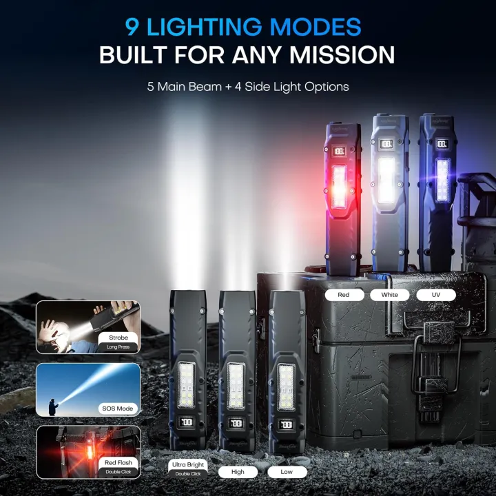 HaixnFire%20W108%20Mini%20flashlight%20USB%20rechargeable%202500%20lumens%20LED%20super%20bright%20torch%20Outdoor%20camping%20lamp%20Floodlight%20Emergency%20light%20Signal%20light%20Camping,%20fishing,%20walking%20-%20Image%207
