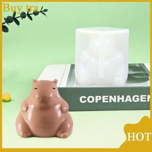 [Buytra] Cute Capybara Silicone Mold Cartoon Animal Milk Jelly Pudding Silicone Mould Home Kitchen Baking Accessories Party Restaurant