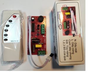 MẠCH ĐIỀU KHIỂN QUẠT SKQ FS - D (Bản tiếng Việt IC to 14 chân có cầu chì bảo vệ)