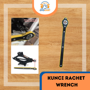 Kunci Wrench Dongkrak Putar / Kunci Wrench Rachet untuk Dongkrak Jembatan Putar /  Kunci Pemutar Dongkrak / Alat Putar Dongkrak Mobil