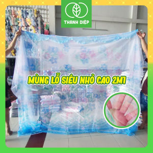 Mùng lỗ siêu nhỏ 1m6x2m 1m8x2m cao 2m1 hàng cao cấp dai bền - Mùng mền Thanh Diệp