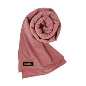 Hijab Bergo Sporty Non Pet Jilbab Instan Sporty Bordir Malay Jersey Non Pad Menutup Dada By ELHASNA