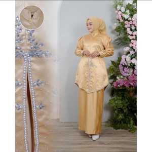 STELAN TUNIK AYUNDA MATRIAL BAHAN BRIDAL/STELAN TUNIK KONDANGAN