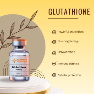 Radiance Peptides GLUTATHIONE GLUTA1500mg | Antioxidant Protection Detoxification & Skin Radiance