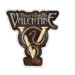 BULLET FOR MY VALENTINE ROCK N ROLL BAND VINYL STICKERS