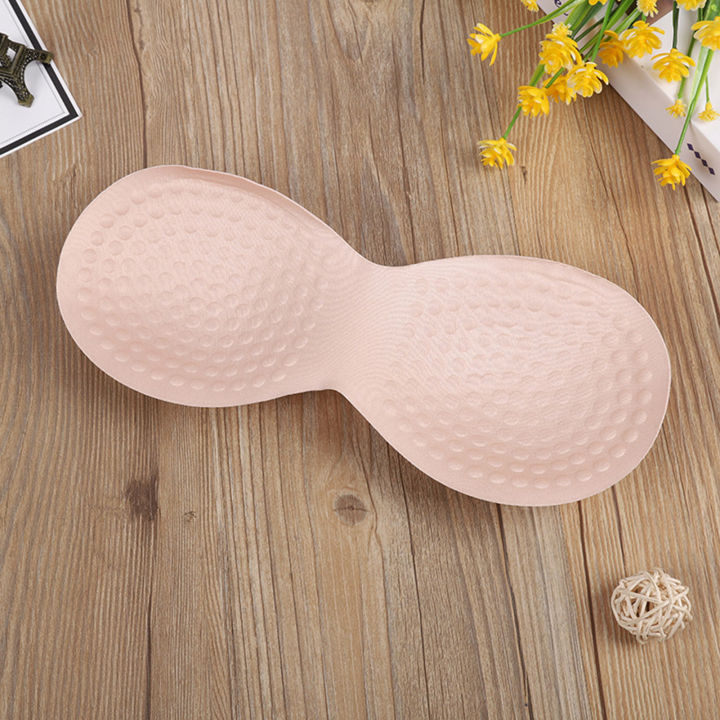 Women Sponge Bra Pads Reusable Comfy Sports Bra Cups Inserts for Yoga