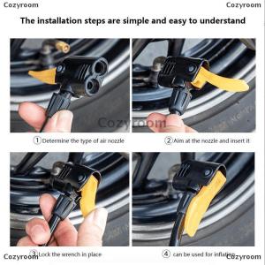 [COD] Cozyroom Foot Pump Motorcycle Bicycle Car Swimming Ring Ball Pedal Household Multi-function Pump Compact Labor-saving Inflation