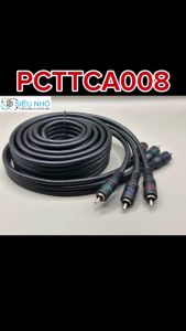 Dây cáp AV 6 đầu bông sen dây cáp tín hiệu âm thanh 0.9M 1.8M 3.6M chất lượng cao tín hiệu cực chuẩn
