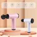 Súng massage cầm tay mini, máy mát-xa di động, giảm đau hiệu quả, Súng massage giup giảm đau cổ, vai gáy, toàn thân Máy massage cầm tay 4 đầu 6 chế độ - súng massage trị nhức mỏi vai gáy, đau giãn cơ - Máy đấm lưng đa năng Massage Machine Portable 4 Head. 