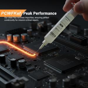 【PCWFKef】 Kim Ống hàn Flux M53 Hàn dán cho sửa chữa điện tử CPU Bo mạch chủ ứng dụng chính xác
