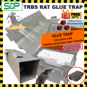 TRBS Mini Rat Glue Trap / Gam Tikus / Berkesan!! / Effective!! / Outdoor Rat Bait Station / Perangkap Tikus