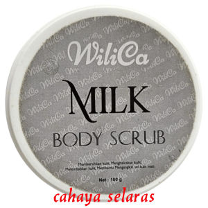 BODY SCRUB WILICA 100ML | LULUR BADAN 100ML