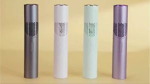 TaoxilifeHigh-speed Handheld Fan 5000mAh Rechargeable LED Digital Display Foldable Turbo Fan Portable Fan Neck Fan