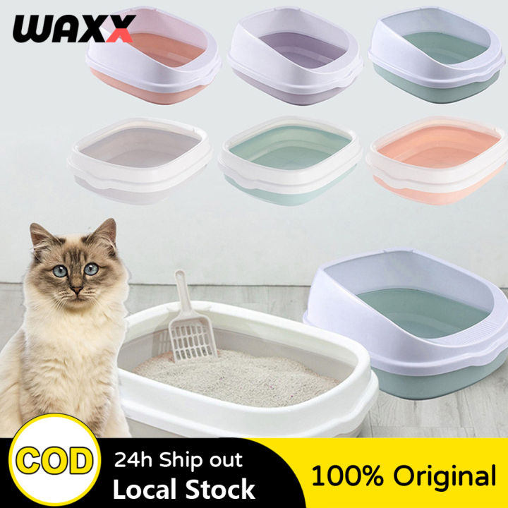 Cat Litter Box With Scoop Cat Litter Box Large Size Leakproof Litter
