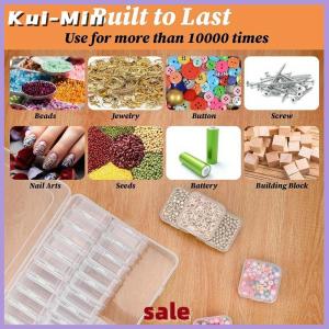 Kui-Min Hot Tự làm kim cương Tranh thêu hộp lưu trữ móng tay nghệ thuật đồ trang sức Rhinestone khảm lưu trữ container đa chức năng lưu trữ hộp