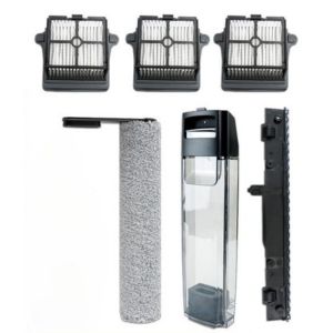 Tineco Floor One SWITCH S7 Pro S6 Combo Kit FlashDry 3.0 Smart Cordless Wet Dry Floor Washer Vacuum Cleaner Parts Roller Brush LED 3.0+ HEPA Filters Squeegee Clean Water Tank Front Main Brush cover Replacement kits Accessories