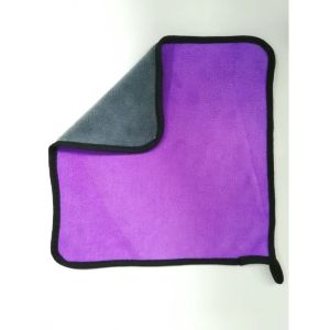 ผ้าไมโครไฟเบอร์ 3D ขนาด 30x30 cm ผ้าสองสี รุ่นใหม่! ซับน้ำดีกว่ารุ่นเก่า ผ้าเช็ดน้ำยา ผ้าเช็ดรถ ผ้าเอนกประสงค์ 2 หน้า (เพิ่มหนา)