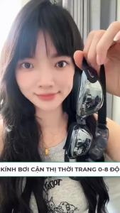 Kính Bơi Thời Trang Cao Cấp Đủ 0 - 8 Độ Chuyên Nghiệp Cho Người Cận Bơi Lội Nhìn Rõ Bảo Vệ Mắt An Toàn Đi Biển Bể Bơi