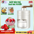 Máy bào đá tuyết, Máy xay đá bào bằng tay, Máy nghiền đá mini, Dụng cụ xay bào đá thông minh tiện dụng, máy bào đá mini với lưỡi bào bằng thép không gỉ độ bền cao, tiết kiệm sức lực. 