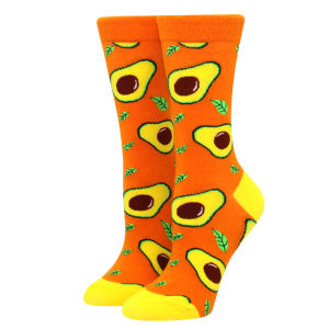 Colorful womens cotton socks trendy street skate socks birthday gift