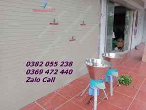 HOT - Mẫu Mới Máy Băm Bèo Tây Rau Muống Phễu Inox Chống Rỉ Bền Đẹp