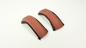 Buggy Push Bar Leather Cover For Bugaboo Butterfly Pushchair Mummy Handrail Case With Zipper Stroller Accessories