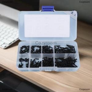 [COD] Cozyroom 400 800PCS 1 Set M2 Black Self Tapping Screw Assortment Kit Locking Screws And Wood Screws