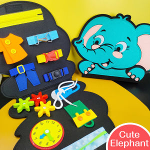 Early educational cute busy Board felt board for baby and kid