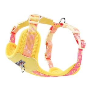 Pet Safety Harness Belt for Small Size Dog with Highly Strength Nylon Fabric Fashion Design Walking Chest Strap