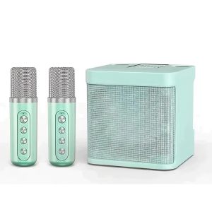 Panasonic Portable Bluetooth Speaker with mic Wireless Bluetooth Dual Microphone Karaoke Speaker 3D Stereo Amplifi