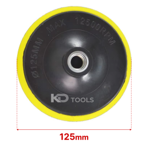 Đế nhám dán đĩa chà cho máy mài/đánh bóng đường kính 100mm và 125mm