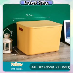 [uBeli] Kotak Simpan Stackable Container Drawers Organizer Cupboard Storage Box With Lid 收纳盒 - SO55