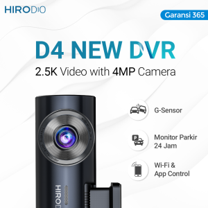 HIRODIO D4 DVR - Smart Dashcam Front Camera 2.5K FULL HD