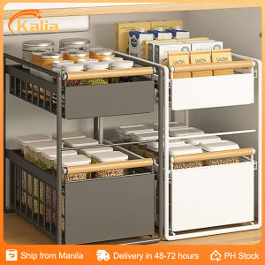 Kitchen Spice Storage Rack Metal Material Desktop Style Multi Function Seasoning Organizer