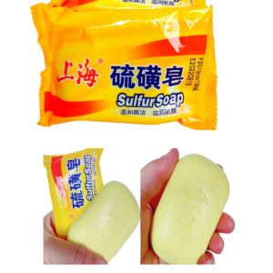 Sabun Belerang Sulfur Asli Original Untuk Badan Gatal Jerawat Panu Jamur Kutu Air Scabies Herpes