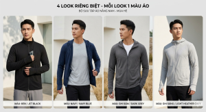 Áo chống nắng nam phiên bản tặng kèm túi cuộn tiện lợi