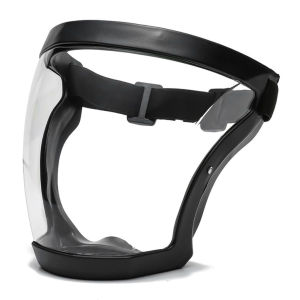 HD Transparent Full Faceshield Reusable Anti-Fog Face Shield Mask Safety Anti-splash Mask With Filters
