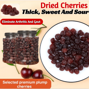 【Eliminate Arthritis And Gout 】Premium Dried Cherry No Additives Vitamin Supplements Preserved Cherry Dried Cherries Natural Organic