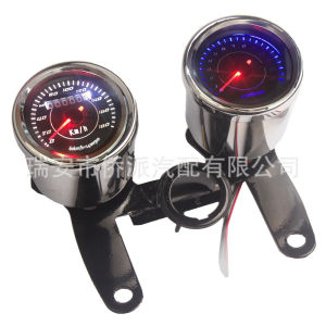 Đồng hồ cổ điển xe máy đã được cải tiến CG125 Bộ đồng hồ tốc độ đồng hồ đo quãng đường đồng hồ đo tốc độ cơ học dùng chung cho động cơ dung tích lớn.