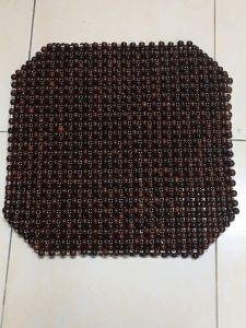 Lót Ghế Văn Phòng Hạt Gỗ Cẩm Cao Cấp  - Kích Thước 45cmx45cm (  video  hình thật )