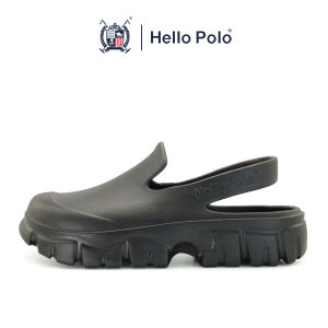 Hello Polo รองเท้าแตะ รองเท้าหัวโต ส้นหนา 3.2 ซม พื้นนุ่มมาก กันลื่น รองเท้าแตะแพลตฟอร์ม สําหรับผู้หญิง และผู้ชาย เหมาะกับฤดู HP8025