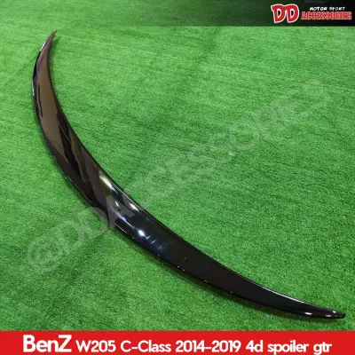 spoiler สปอยเลอร์ สปอยเลอร์หลัง W205 C Class 4ประตู 2016 2017 2018 2019 2020 ทรง GTR NT มีดำเงา และ ไม่ทำสี