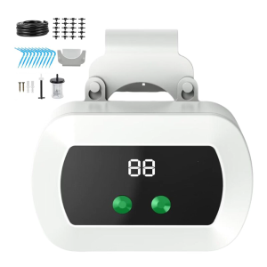 ง่ายที่จะเซ็ทเครื่องตั้งเวลารดน้ำต้นไม้ DIY สำหรับการชลประทานสนามหญ้าและสวนที่มีประสิทธิภาพปลายหยดกลางแจ้งระบบให้น้ำแบบหยดในร่ม