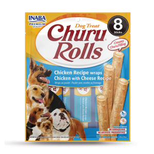 Inaba Ciao Churu Rolls Dog Treats 12g x 8 packs