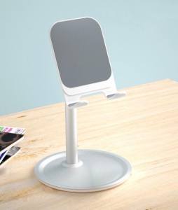 Cell Phone Desk Stand Holder Adjustable Aluminum Desktop Portable Universal Stable Holder